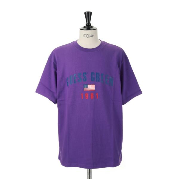 【P5倍 / SALE】GUESS USA TEE/PURPLE(GRSS19-031) Guess...