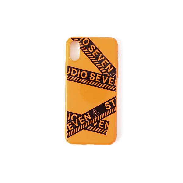 【P5倍 / SALE】Caution iPhone Case X,XS/ORANGE(708641...