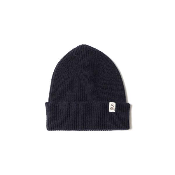 Hat Rib Knit - NAVY Inverallan(インバーアラン)【正規取扱店】
