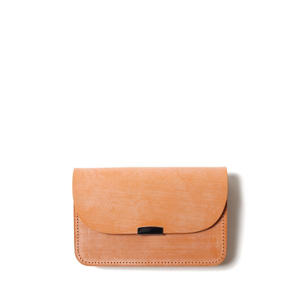 【P5倍】GARSON PURSE Bridle leather-CAMEL-(DWZ0Z003) ...