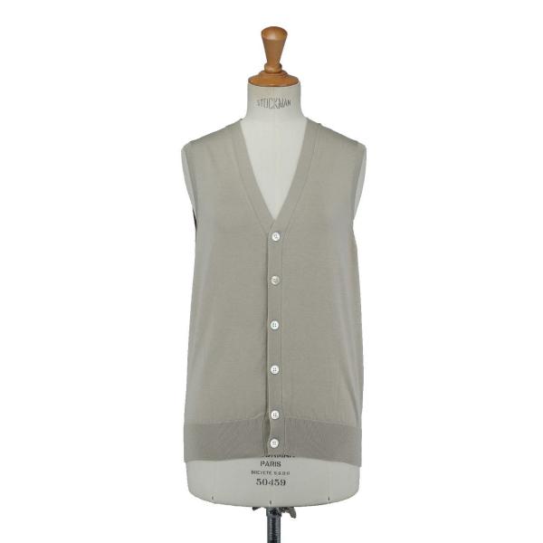 Cotton Vest -BEIGE(SL5S-179) SLOANE(スローン)