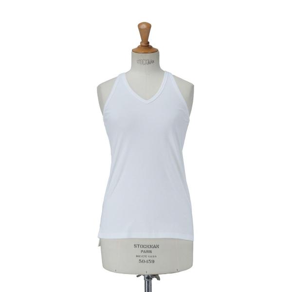 【P5倍 / SALE】V-NECK AMERICAN SLEEVE -WHITE(21SCT-#7...