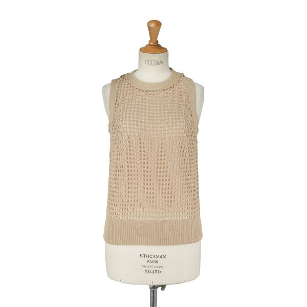 【SALE】TODAYFUL トゥデイフル  Mesh Knit Tops -BEIGE(12110...