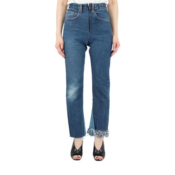 circa make fringe flare denim pants-Blue26size(ccb...