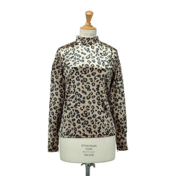【P5倍 / SALE】crash velor turtle top-Leopard /Brown-...