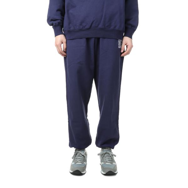 【P5倍 / SALE】LOGO SWEATPANTS KNIT/NAVY(PACC10P011) ...