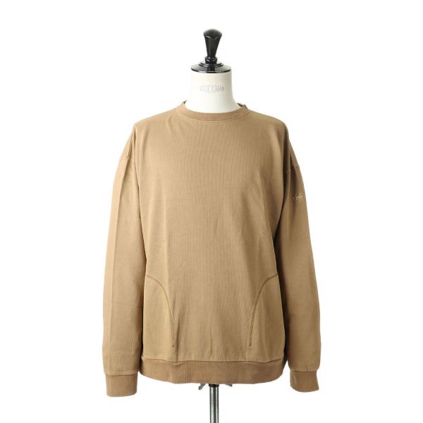 【P5倍 / SALE】PIGMENT DYED CREW SWEAT - COYOTE (WT22...