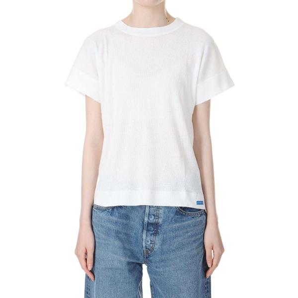 【P5倍 / SALE】roll-up sleeve T white(17RCSTOP-15C) B...
