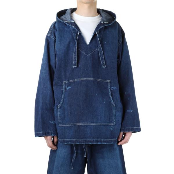 【P5倍 / SALE】Selvage Denim Mexican Parker - INDIGO ...