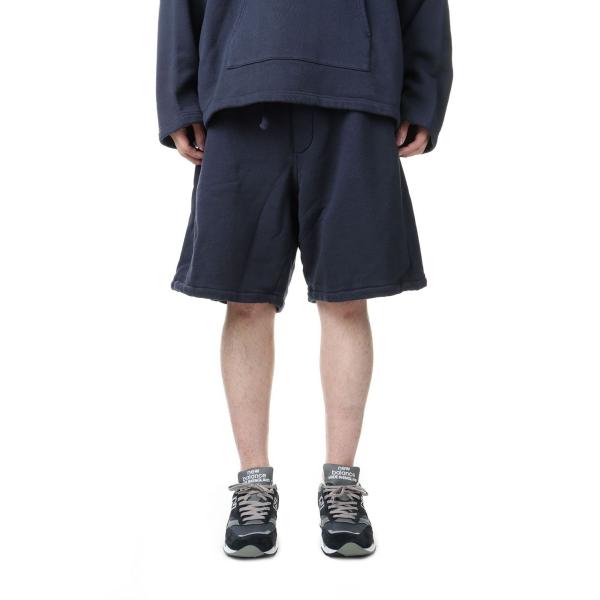 【P5倍 / SALE】Sweat Mexican Shorts - NAVY (22-030-MP...
