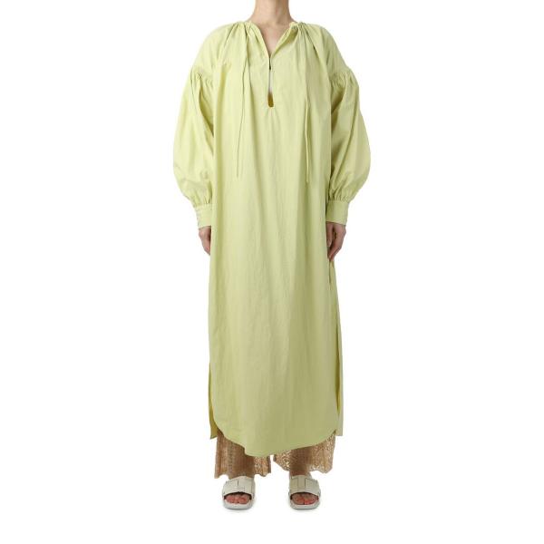 【SALE】TODAYFUL トゥデイフル Gather Caftan Dress -GREEN Y...