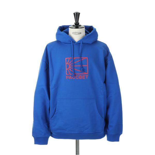 【P5倍 / SALE】MEN BIG LOGO HOODIE KNIT/BLUE(PACC11T0...