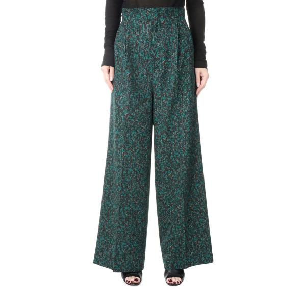 【P5倍 / SALE】Granite High waist pants/GREEN mix(E22...