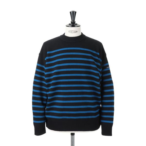 【SALE】BASQUE KNIT(1004AWKN01) - C:BLACK×BLUE- is-n...