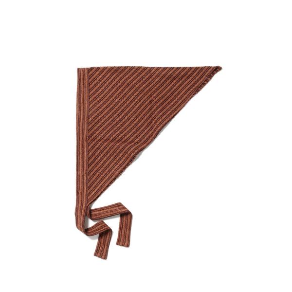 【P5倍 / SALE】KERCHIEF -BROWN (2223010 ) La Maison d...