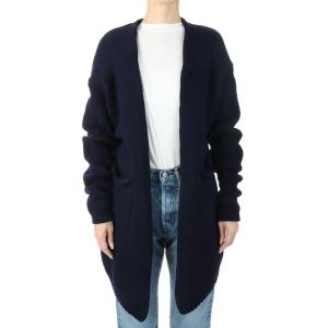 【16時までのご注文で最短翌日発送】Fine Lamb & Cashmere Bulky Knit Cardigan-NAVY(18RKNTOP-04KAT) Bluebird Boulevard(ブルーバードブルバード)｜deepinsideinc