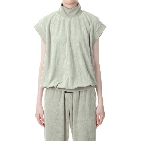 【P5倍 / SALE】Pullover Mockneck Vest -SEAL(125BT2250...