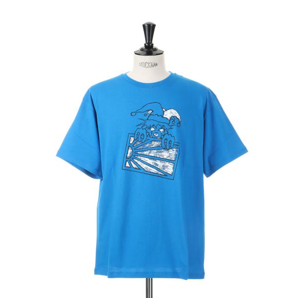 【P5倍 / SALE】CLOWN TSHIRT KNIT / BLUE RASSVET(ラスベート...