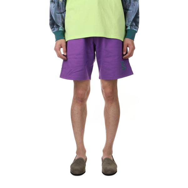 【P5倍 / SALE】LOGO SHORTS KNIT / PURPLE RASSVET(ラスベー...
