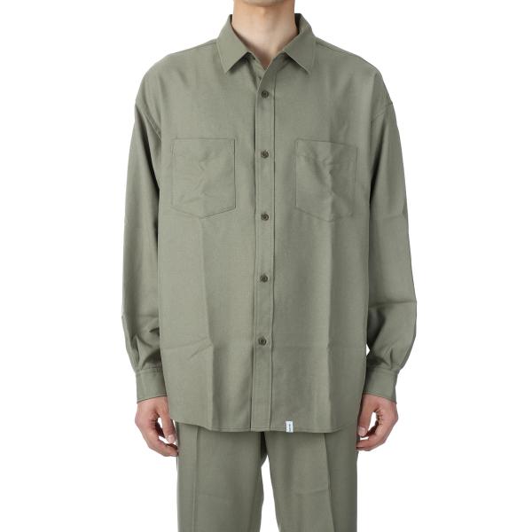 THE CORE RELAX FIT SHIRTS / Khaki(23SS-CORE-008) M...