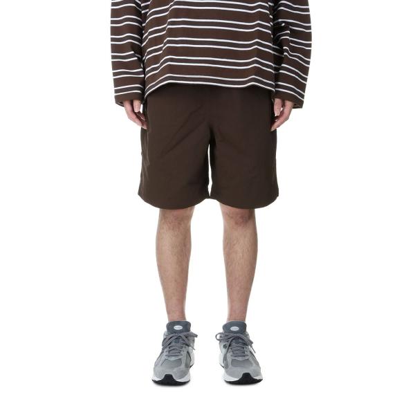 【P5倍 / SALE】COZY SHORTS TASLAN NYLON -BROWN(F44100...
