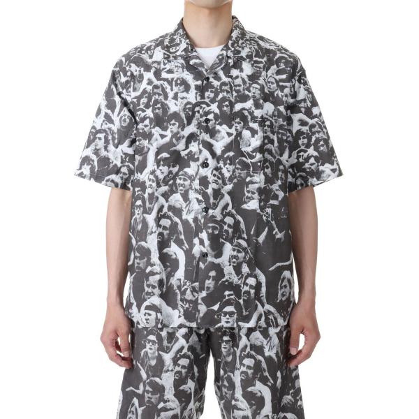 【P5倍 / SALE】WOODSTOCK FESTIVAL OPEN SHRTS - BLACK ...