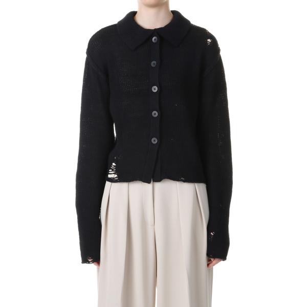 【SALE】TODAYFUL トゥデイフル  Lowgauge Knit Shirts -BLACK...