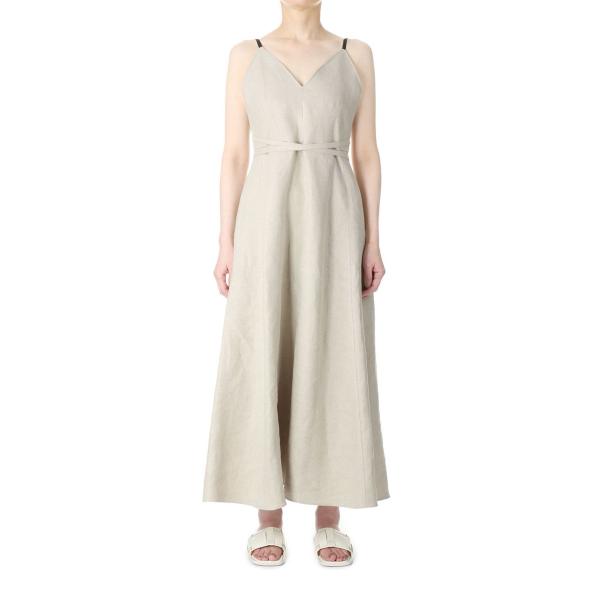 【P5倍 / SALE】Linen Flare Camisole Dress(E23SS/D-02/...