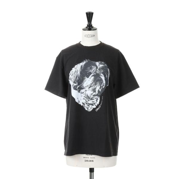o by o print s/s tee -BLACK：TETO(oo23ss-01) 77circ...