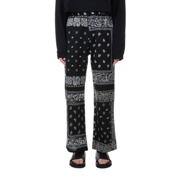 circa make bandana patchwork pants -BLACK(cc23ss-4...