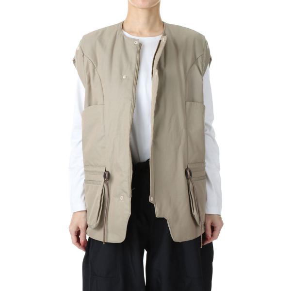 【P5倍 / SALE】【JUN MIKAMI x Wild Thins】 PADDED VEST ...
