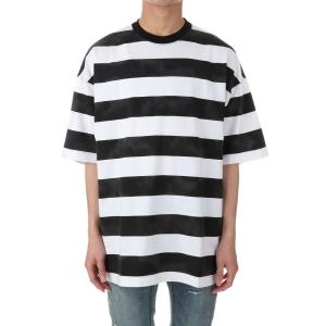 minedenim js ny mash print denim Tシャツ MINEDENIM tシャツ MINEDENIM（マインデニム）Hazy Bold Border
