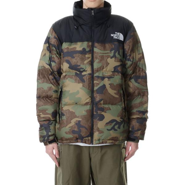 【16時までのご注文で最短翌日発送】Novelty Nuptse Jacket - TNF CAMO...