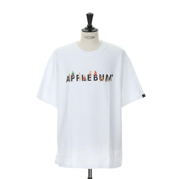 Street Logo T-shirt/White(2311123) Applebum(アップルバム...