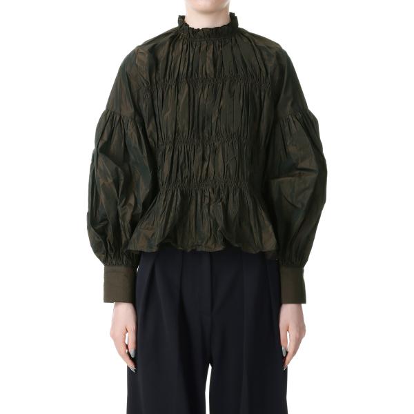 【SALE】TODAYFUL トゥデイフル  Chambray Shirring Blouse -D...