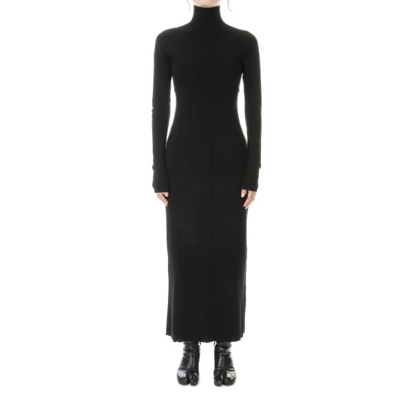 【SALE】Backopen Knit Dress -BLACK (12320309) Todayf...