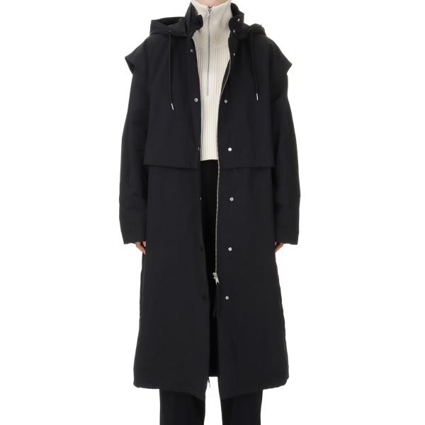 【SALE】TODAYFUL トゥデイフル  Nylon Hoodie Coat -BLACK (1...