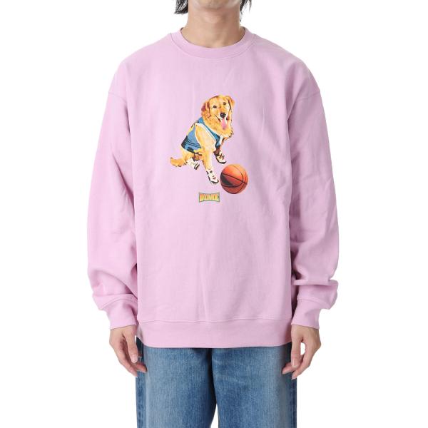 【P5倍 / SALE】BUD CREWNECK(DIME23D1F19LIL)-Lailac- D...