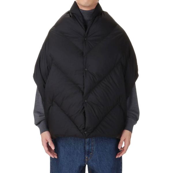 【P5倍 / SALE】LIGHT DOWN HALF BLANKET - BLACK (YU012...