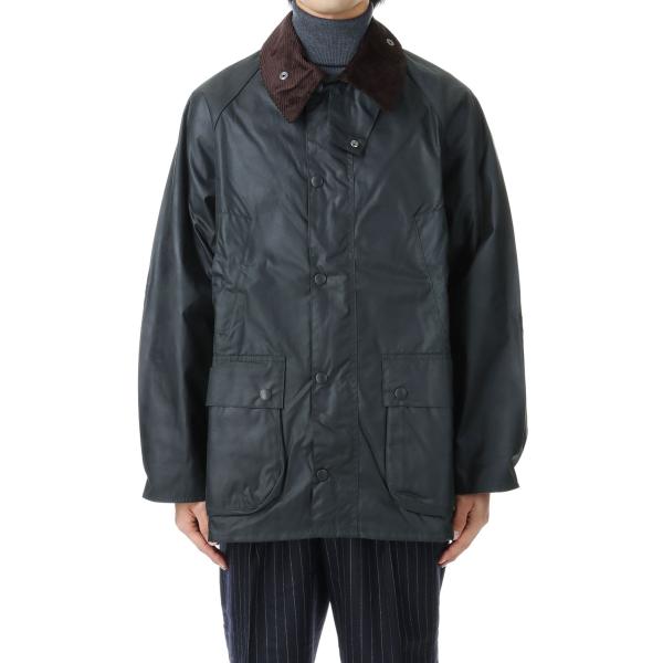 【SALE】OVERSIZE WAX BEDALE - SAGE (MWX1679) Barbour...