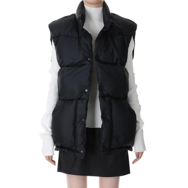 【P5倍】NYLON TAFFETA CLASSIC OVERSIZED DOWN VEST(23W...