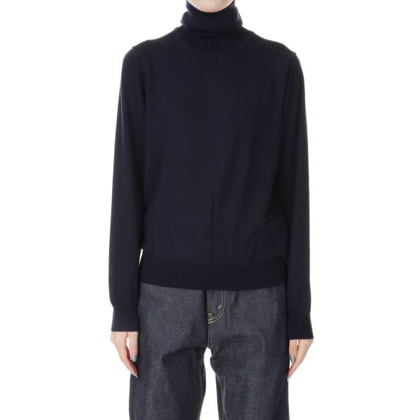 【P5倍 / SALE】14G Tenjiku Turtleneck -NAVY(SL8W-511)...