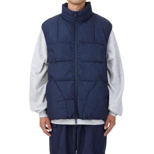 【16時までのご注文で最短翌日発送】TECH YOSEMITE DOWN VEST DENIM - ...