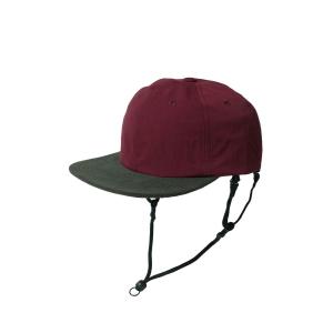 【16時までのご注文で最短翌日発送】TECH 6PANEL CAP 2TONE - BURGUNDY (BC-53023W) DAIWA PIER39(ダイワ ピア39)｜deepinsideinc