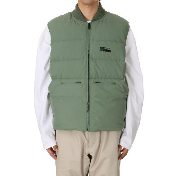 【P5倍】RIB DOWN VEST DICROS? MAURI -KHAKI(F542007) [...
