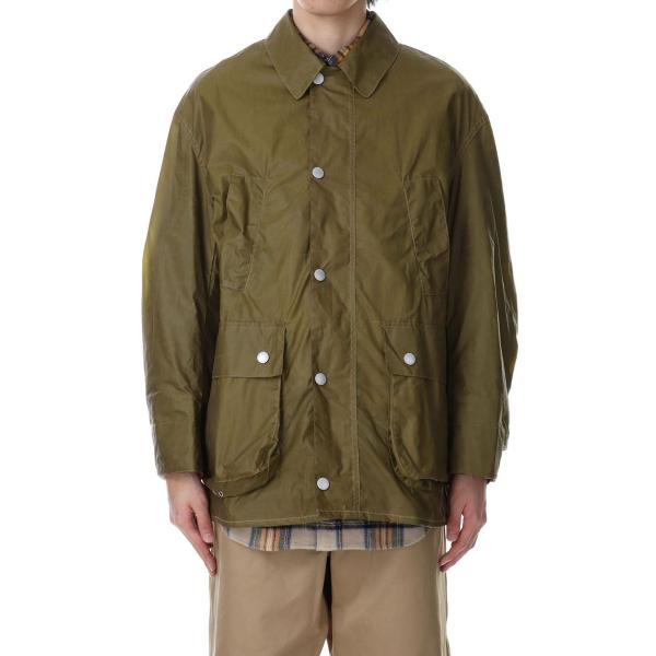 【P5倍 / SALE】OVERSIZED LANDOWNER JACKET - BEIGE (A3...