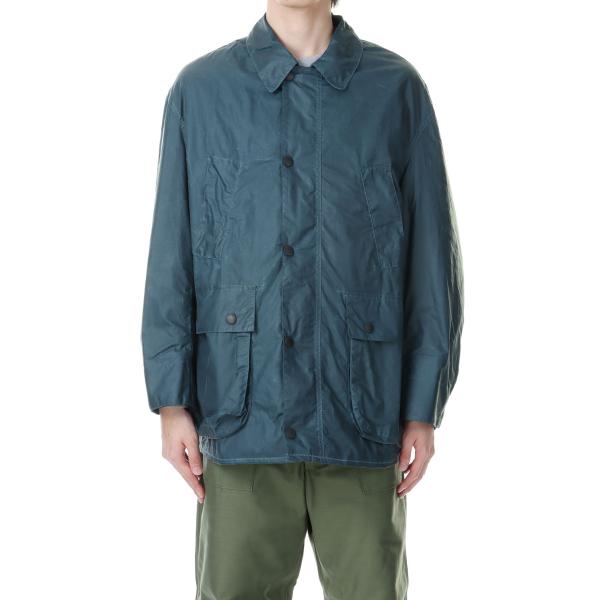 【P5倍 / SALE】OVERSIZED LANDOWNER JACKET - TEAL BLUE...