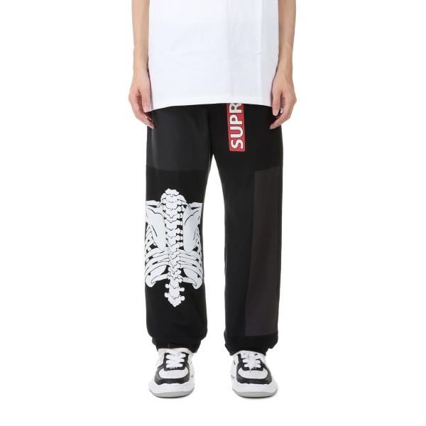 【P5倍 / SALE】NY: ARCHIVE TEE PATCHWORK TROUSERS(COT...