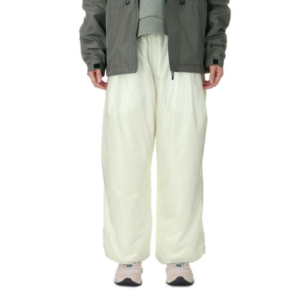 【P5倍 / SALE】Insulated air wide pants (EAM23OB51) -...