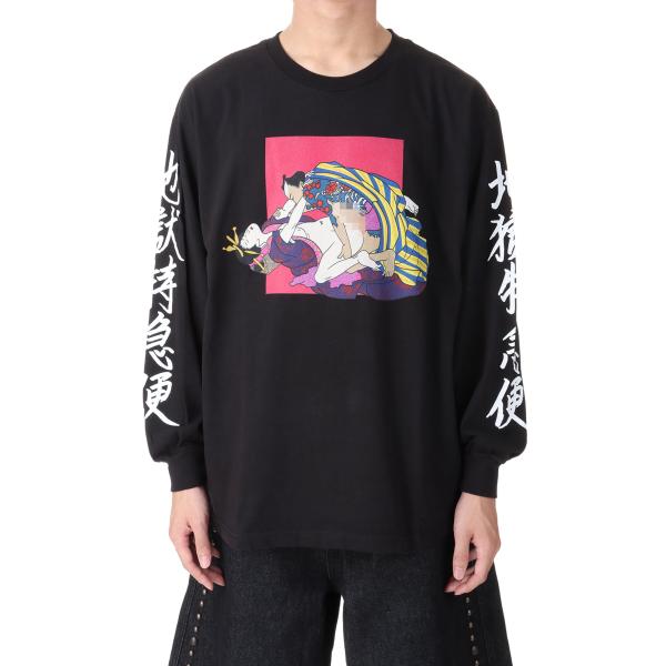 【P5倍 / SALE】地獄特急便 L/S Tee / BLACK（23AW-DELI-04/FS1...